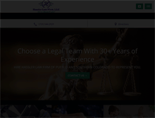 Tablet Screenshot of hasslerlegal.com